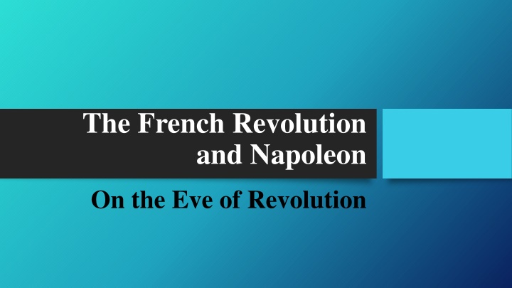 the french revolution and napoleon