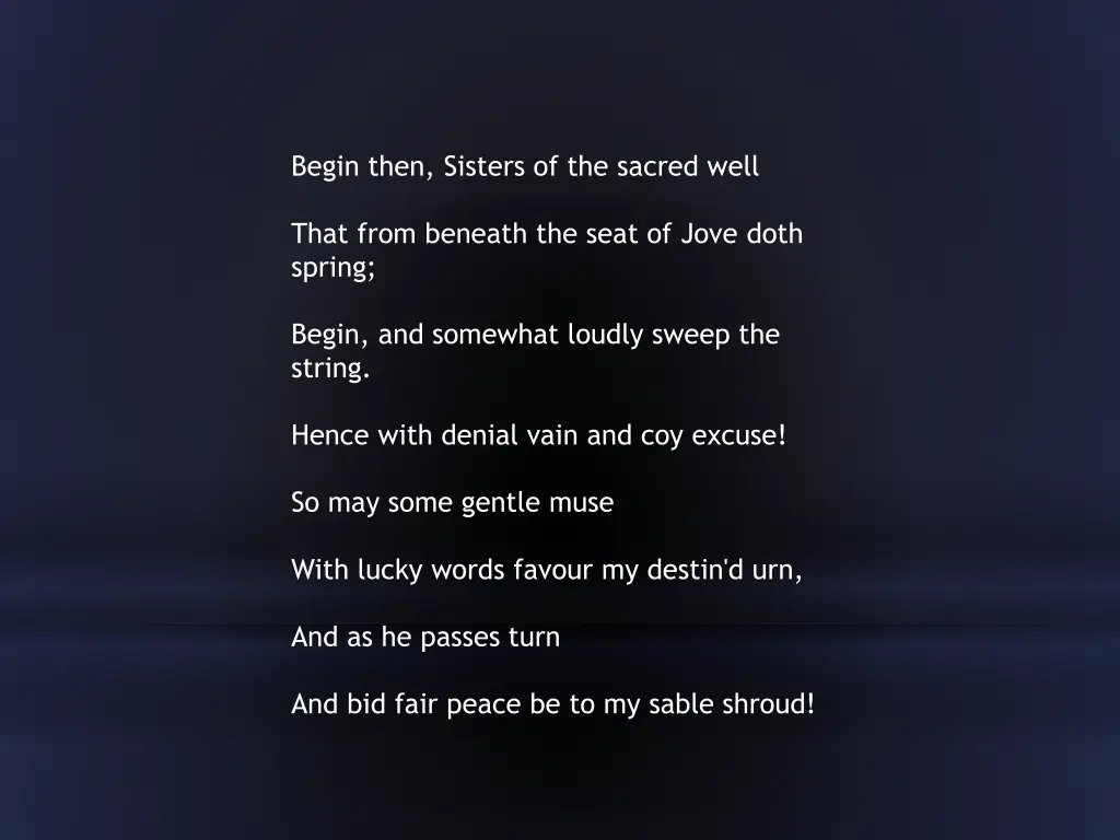 begin then sisters of the sacred well