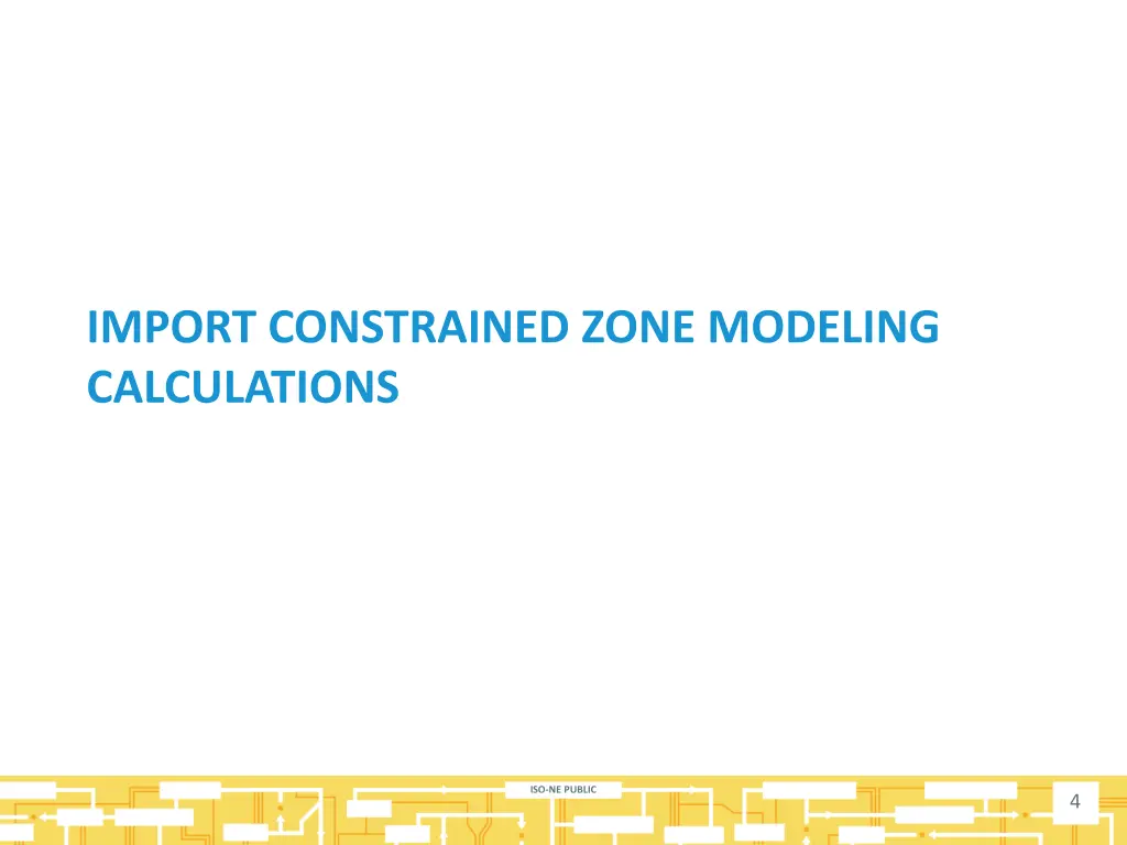 import constrained zone modeling calculations