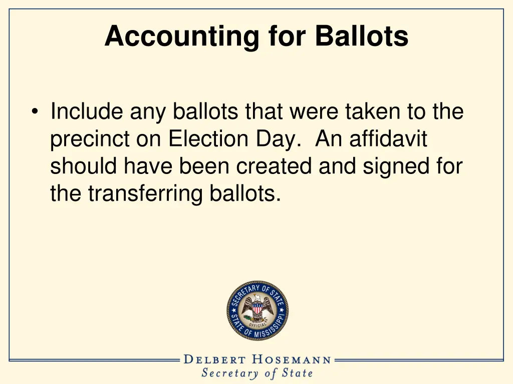 accounting for ballots 2