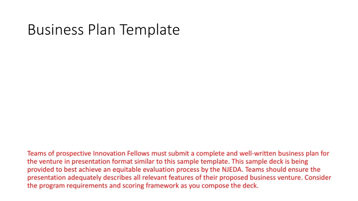 business plan template