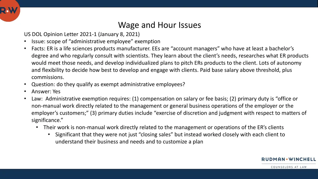 wage and hour issues 3