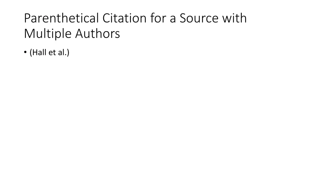 parenthetical citation for a source with multiple