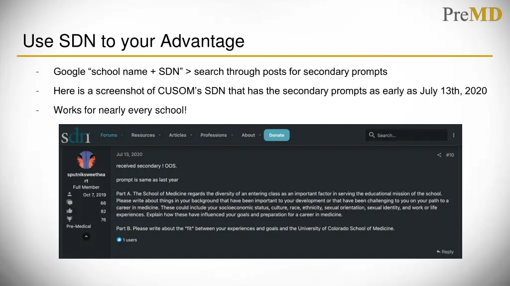 use sdn to your advantage