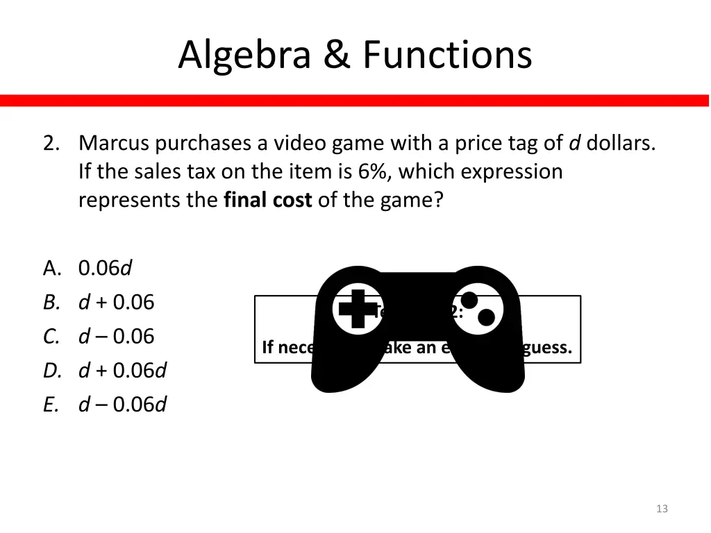 algebra functions 4