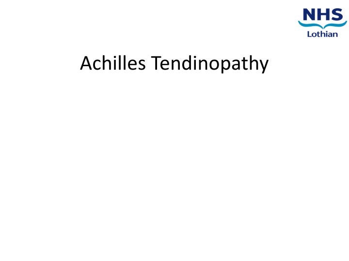 achilles tendinopathy