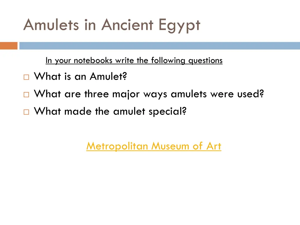 amulets in ancient egypt 1