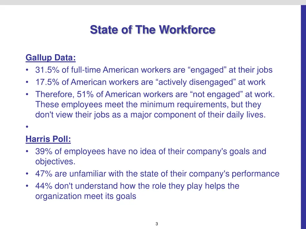 state of the workforce