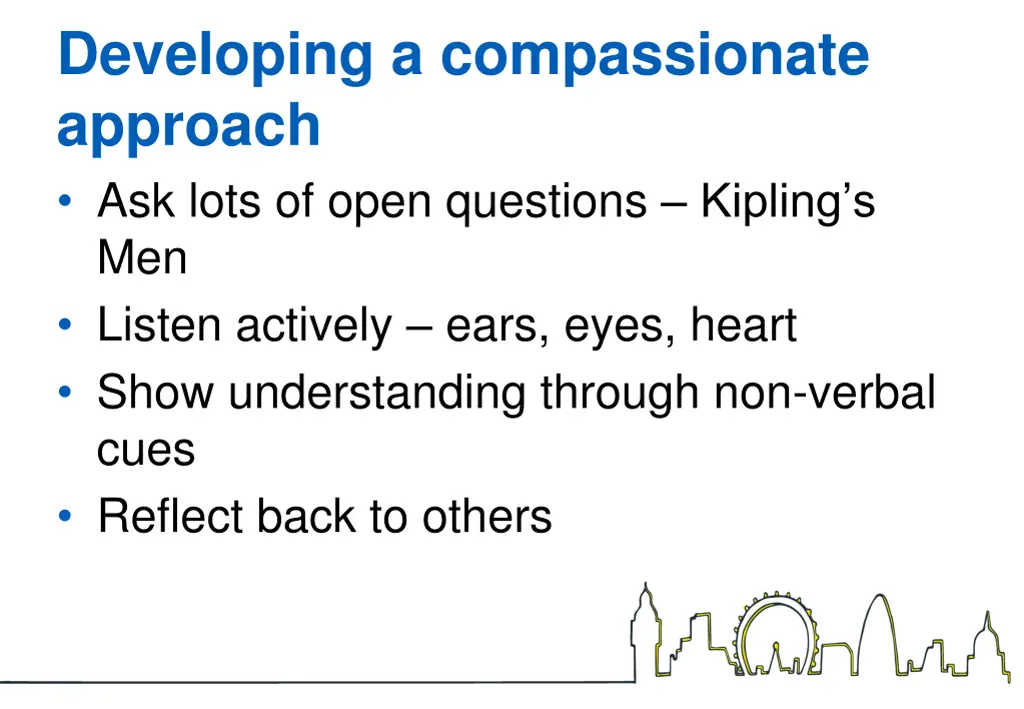 developing a compassionate approach ask lots