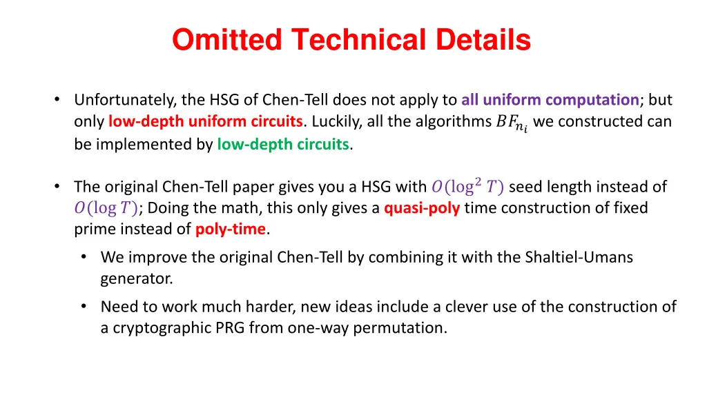 omitted technical details