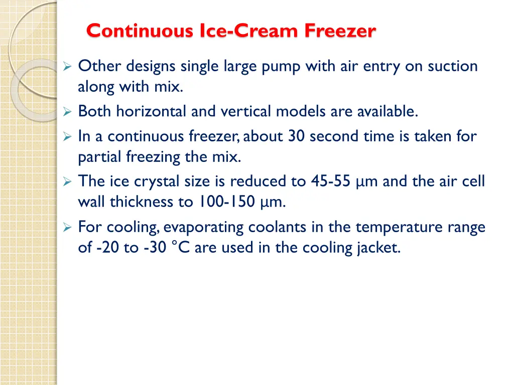 continuous ice cream freezer 1