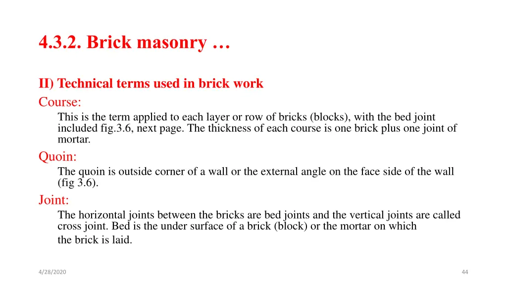 4 3 2 brick masonry 3