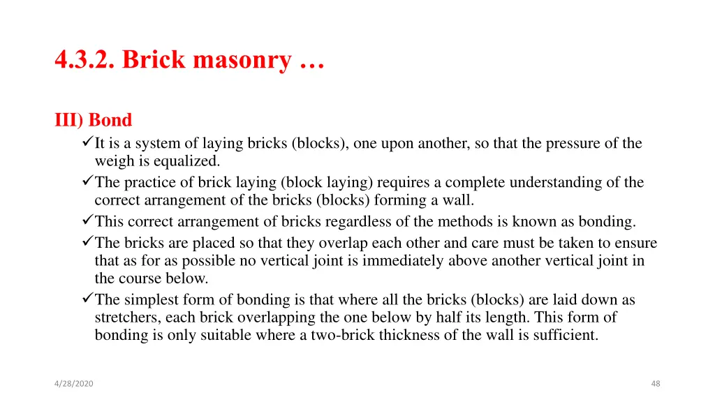 4 3 2 brick masonry 7