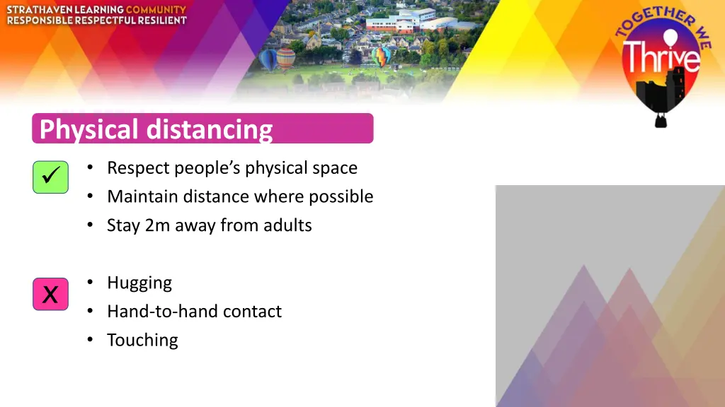 physical distancing