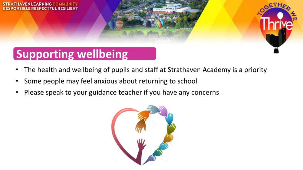 supporting wellbeing