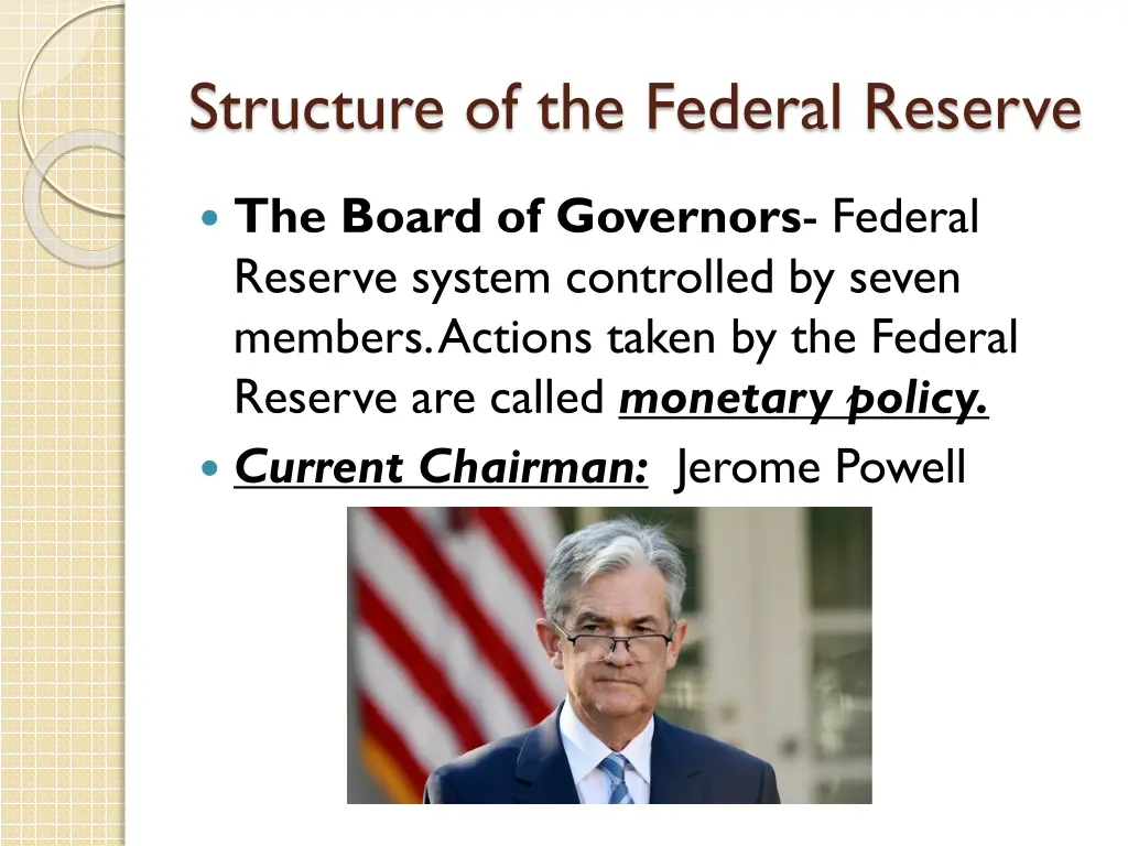 structure of the federal reserve