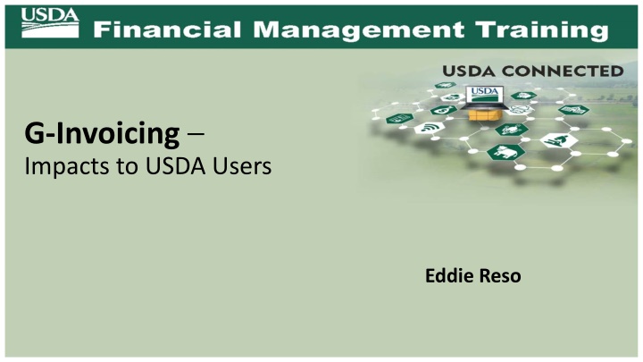 g invoicing impacts to usda users