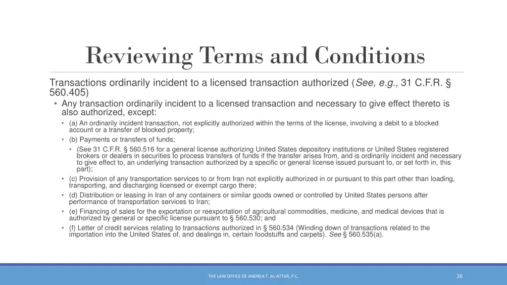 reviewing terms and conditions 2