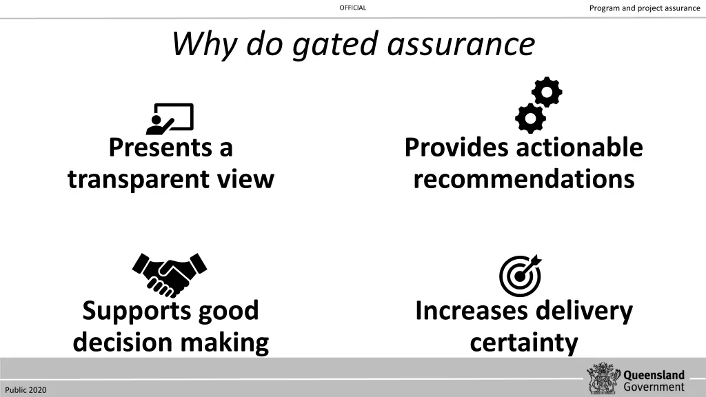 program and project assurance 3