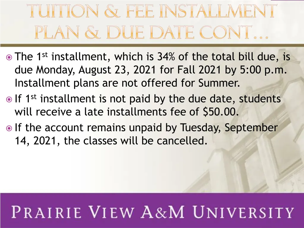 tuition fee installment tuition fee installment 1