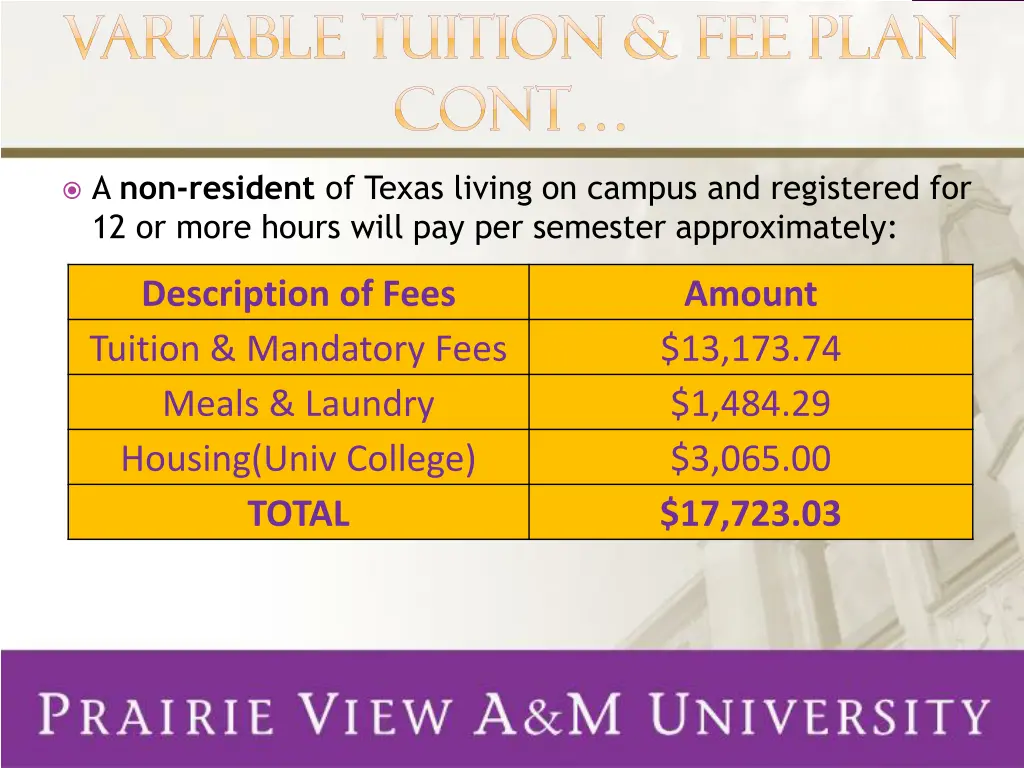 variable tuition fee plan variable tuition 1