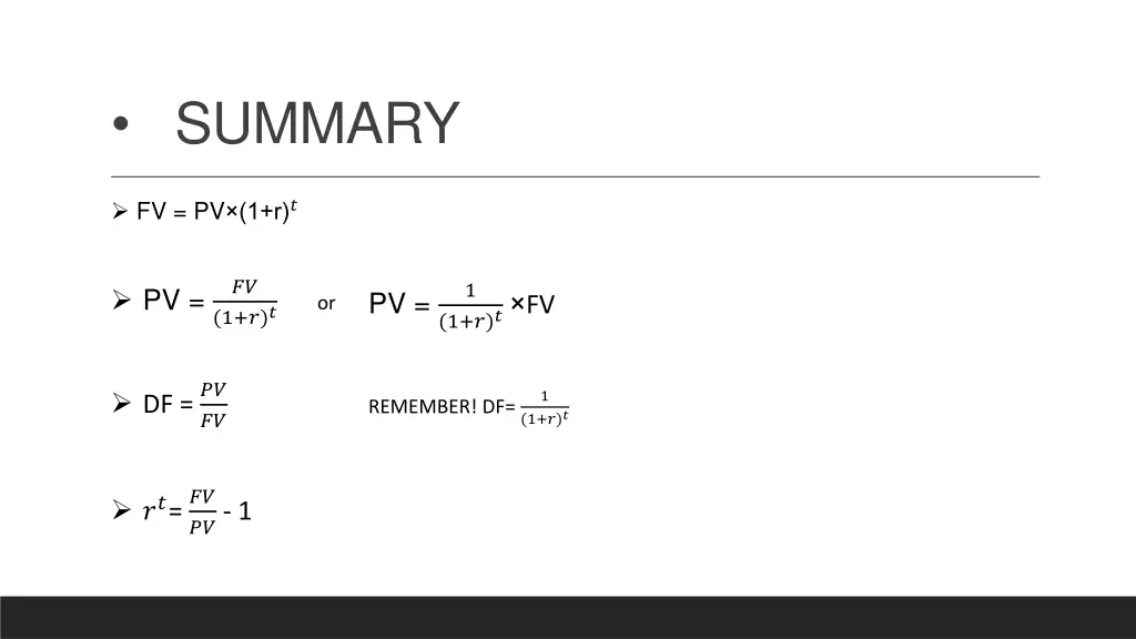 summary 1