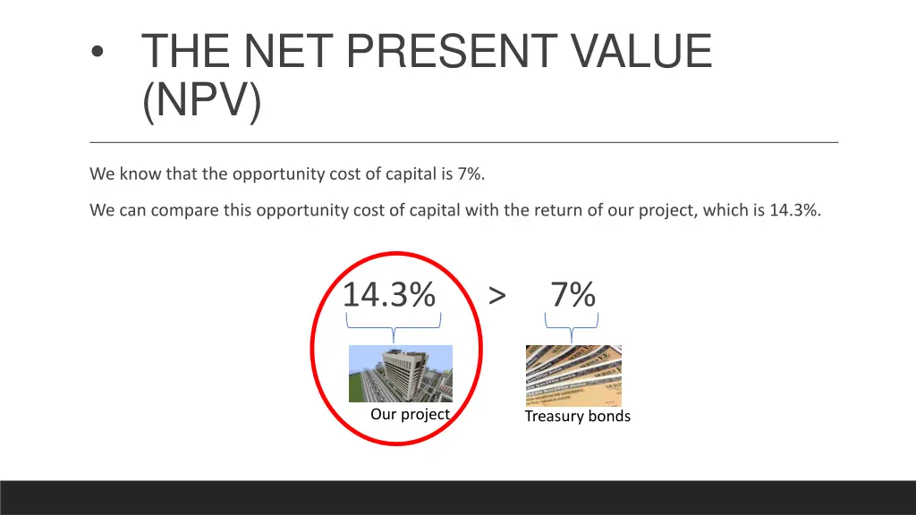 the net present value npv 3