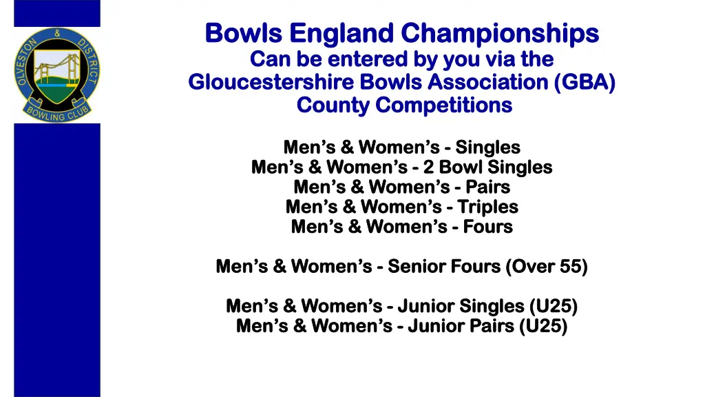 bowls england championships bowls england