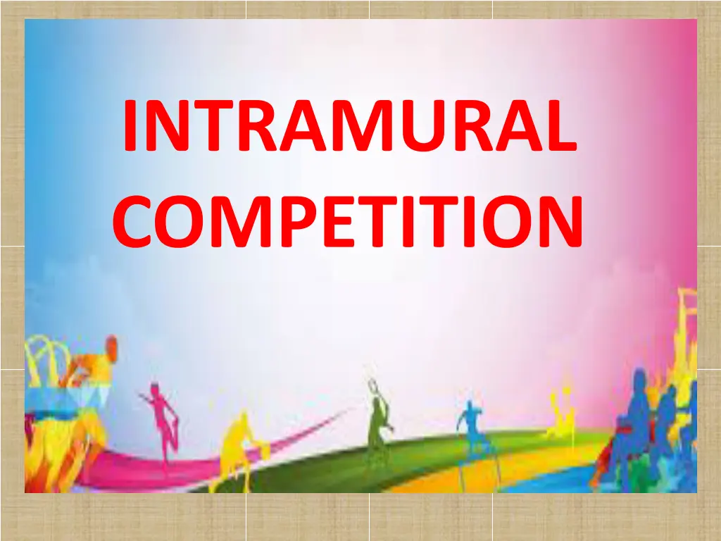 intramural competition