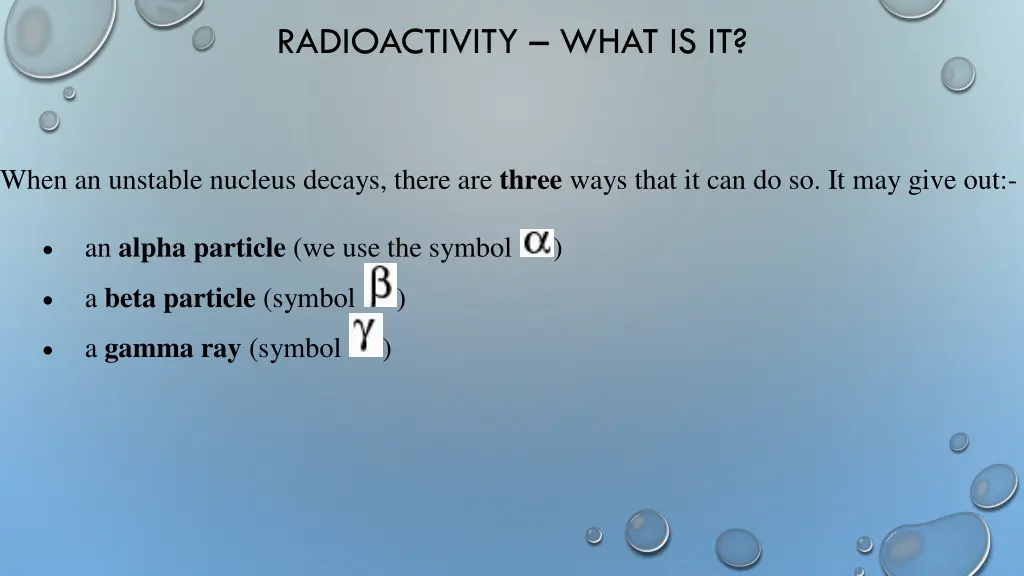 radioactivity what is it 1