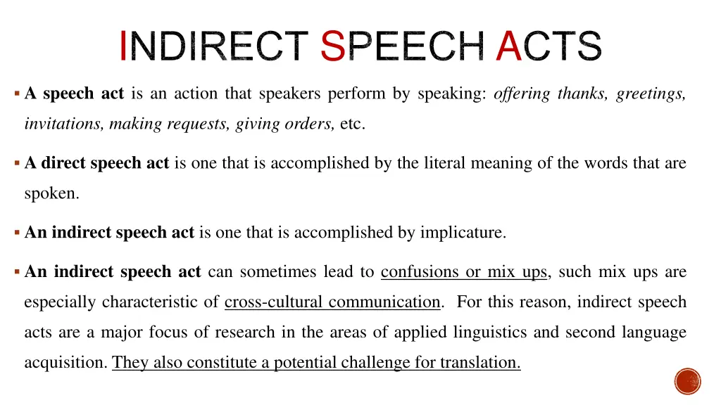 indirect speech acts