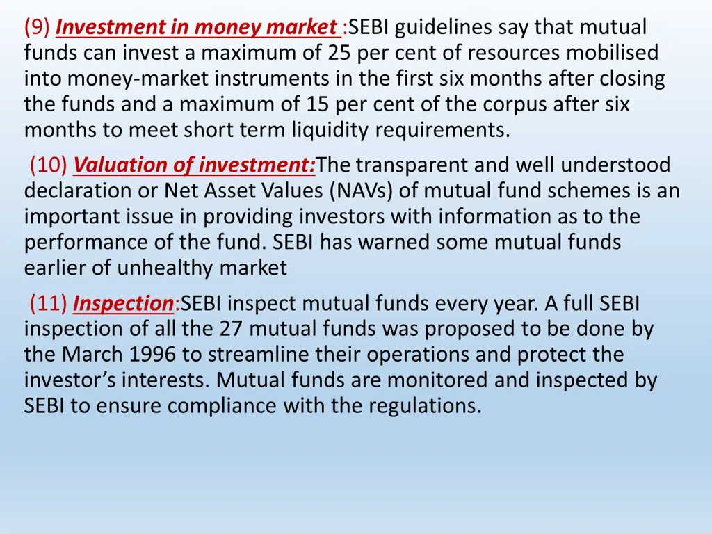 12 underwriting in july 1994 sebi permitted