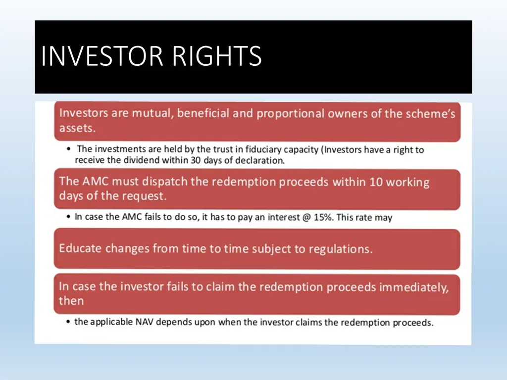 investor rights