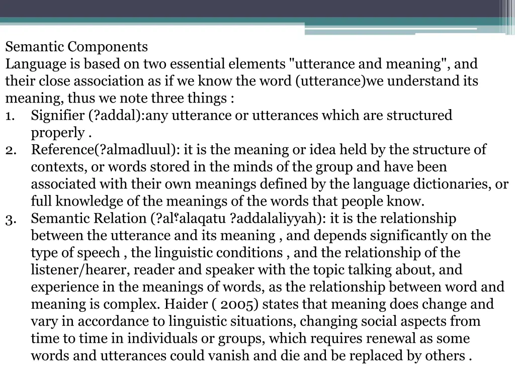 semantic components language is based