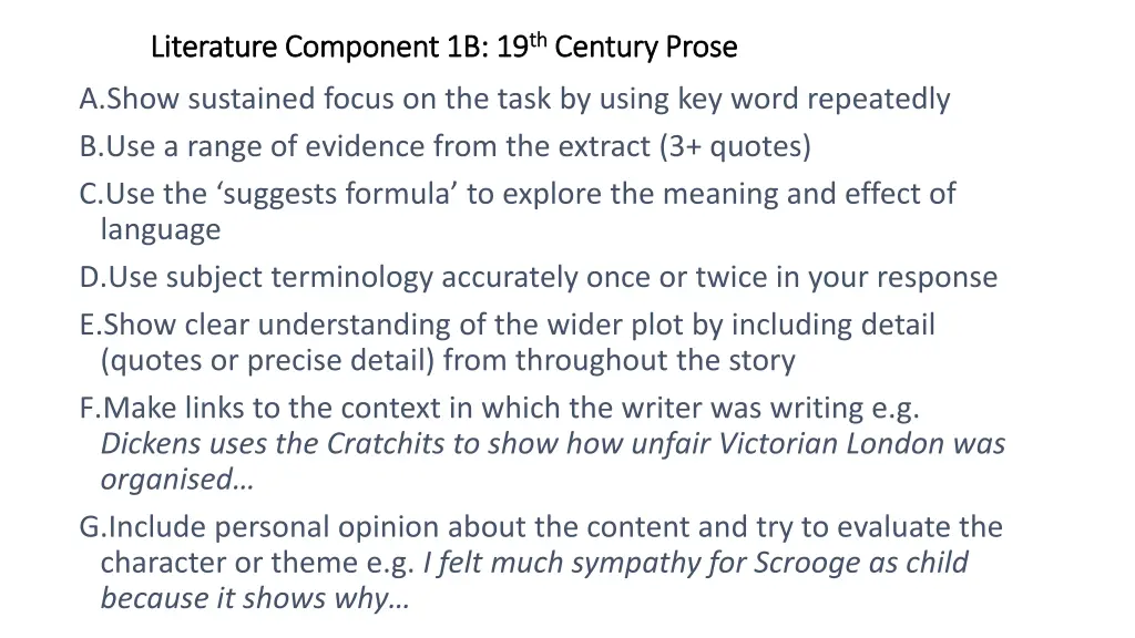 literature component 1b 19 literature component