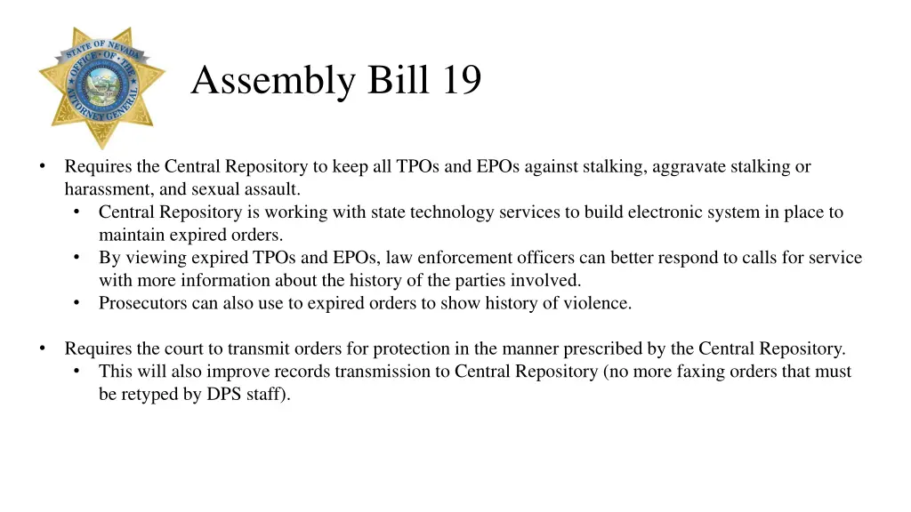 assembly bill 19 2