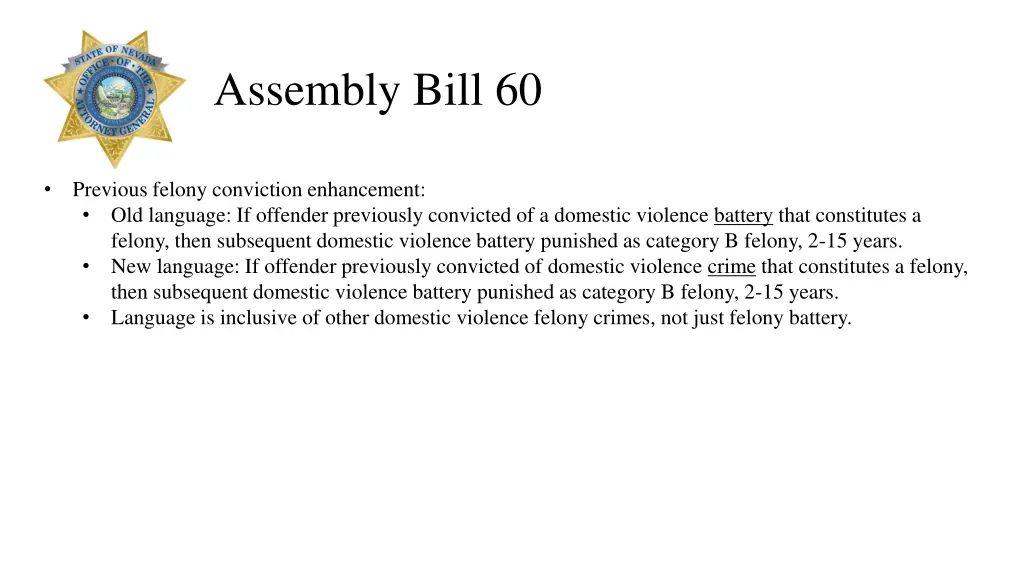 assembly bill 60 2