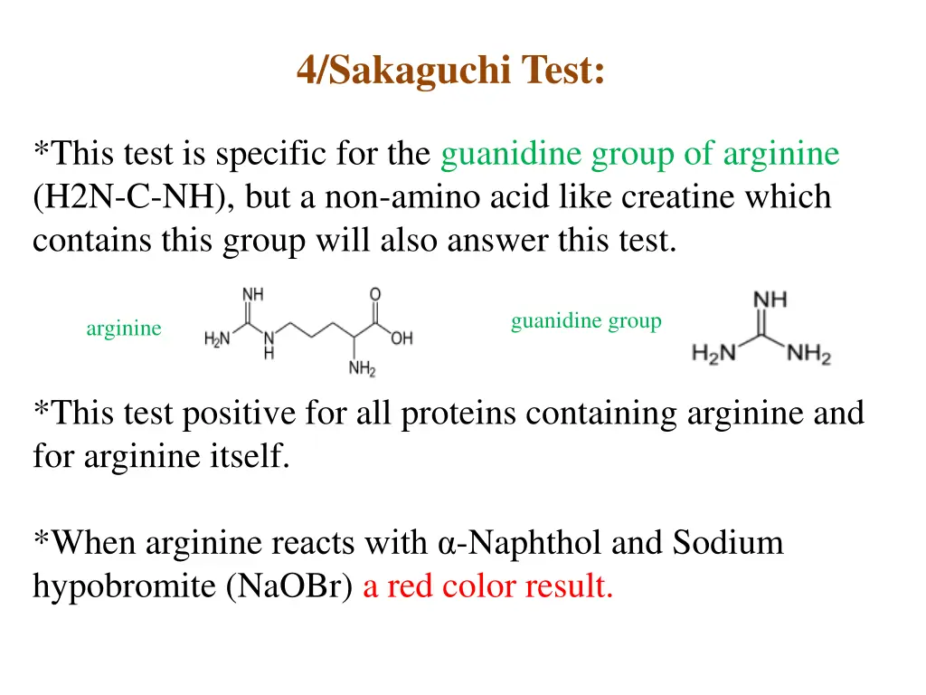 4 sakaguchi test