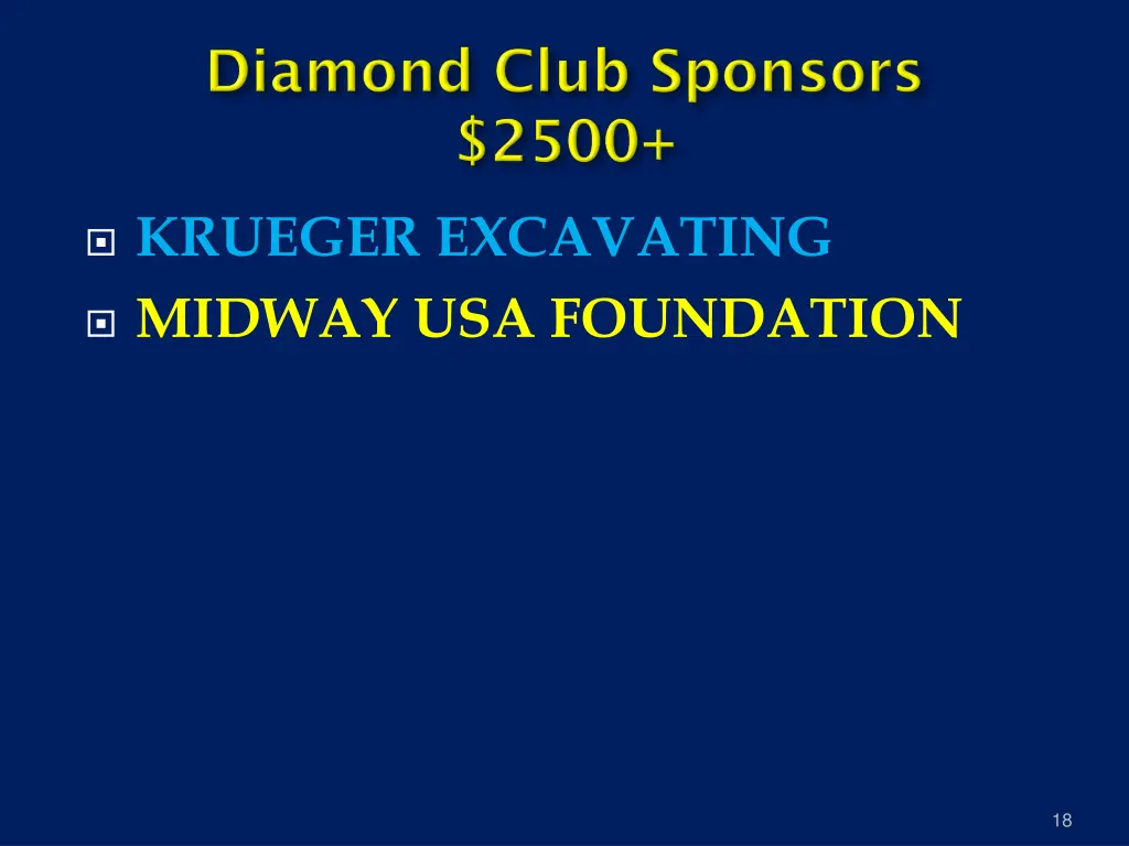 krueger excavating midway usa foundation