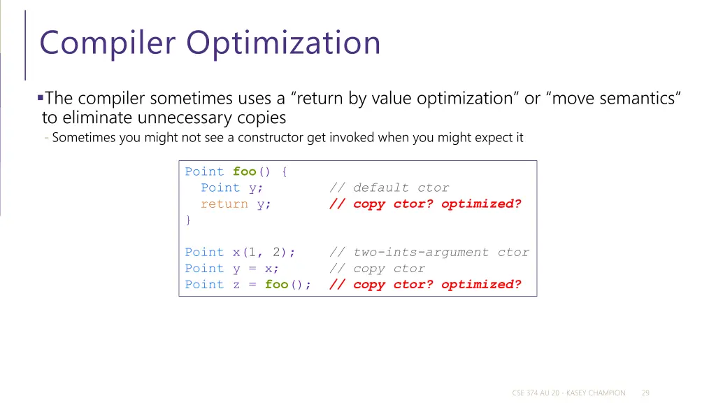 compiler optimization