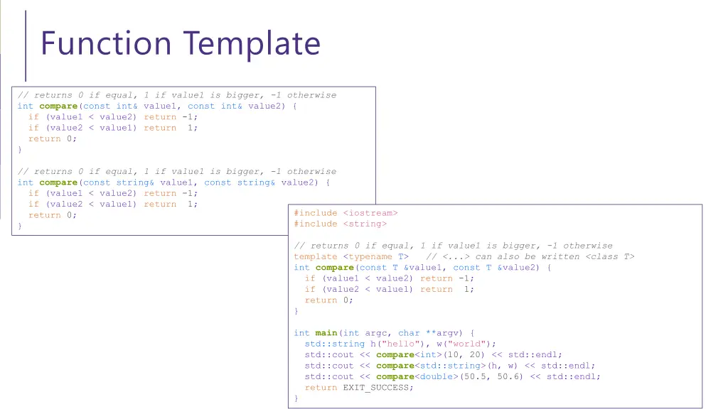 function template