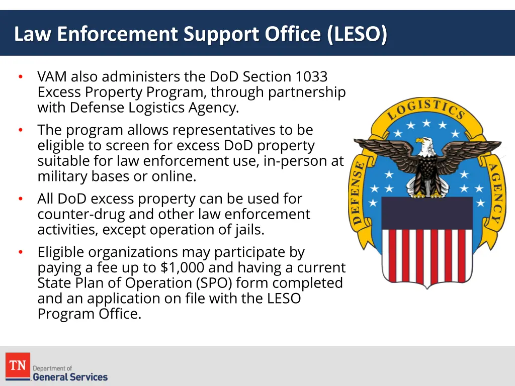 law enforcement support office leso