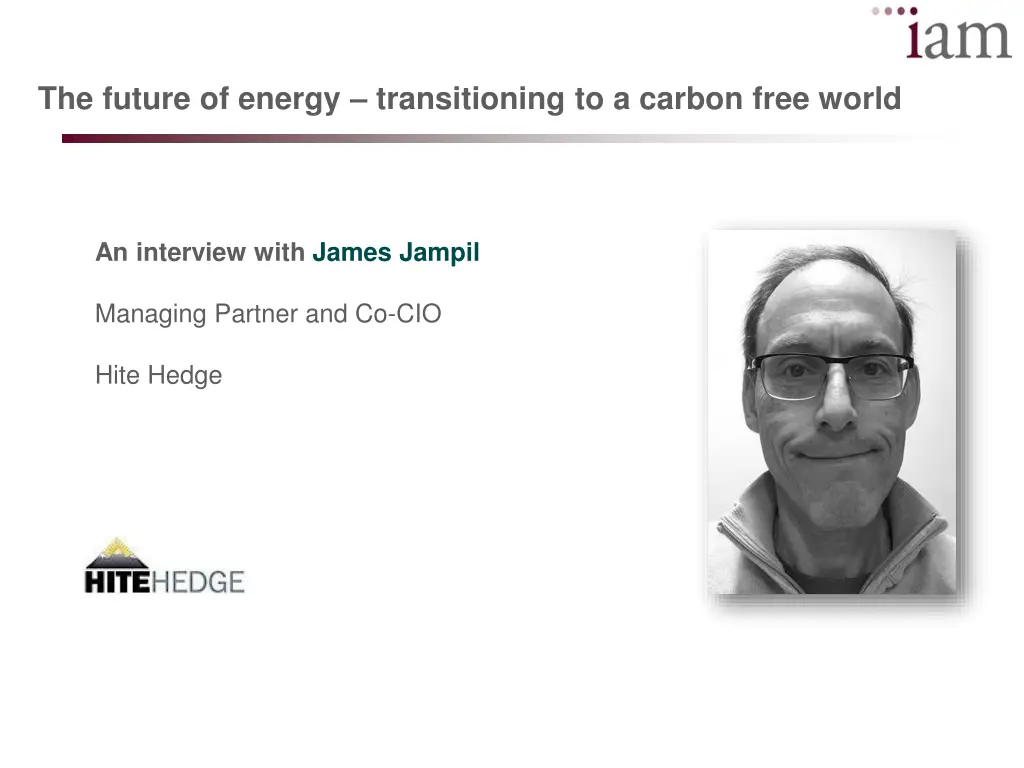 the future of energy transitioning to a carbon