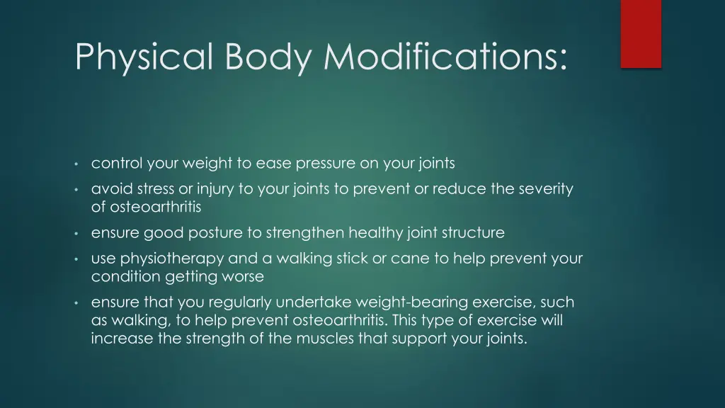 physical body modifications