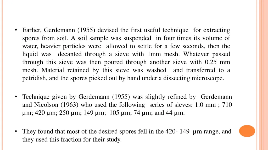 earlier gerdemann 1955 devised the first useful