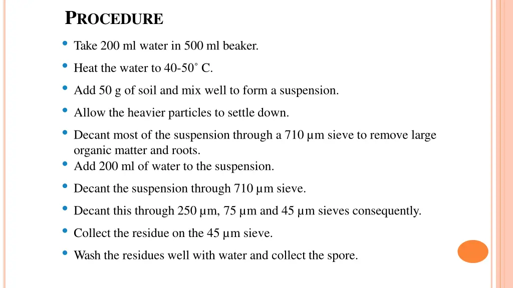 p rocedure take 200 ml water in 500 ml beaker