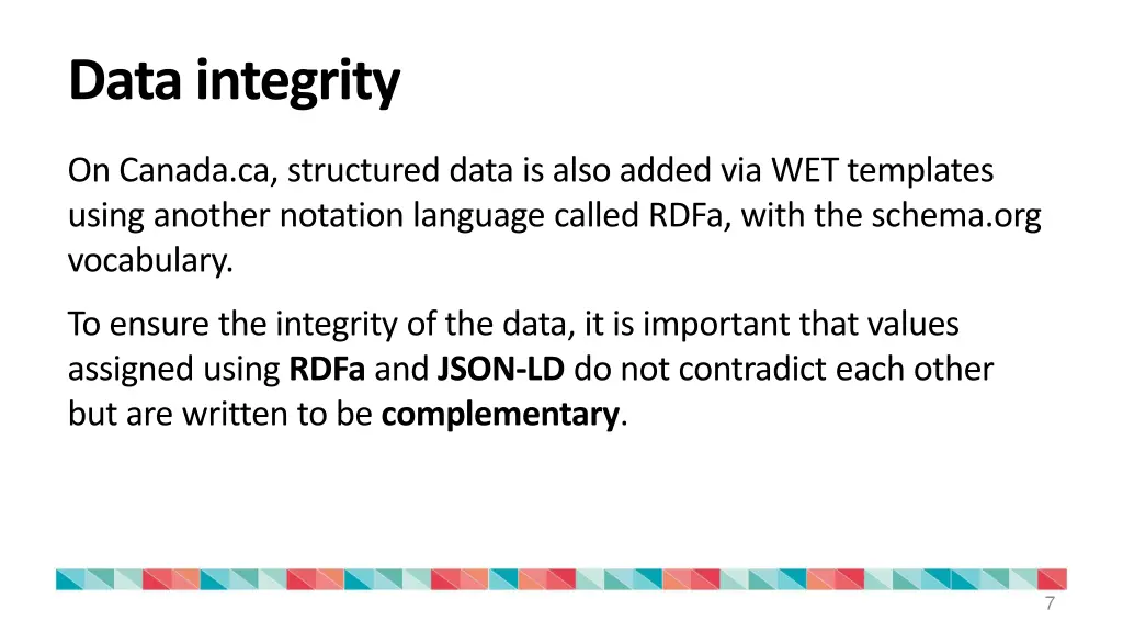 data integrity