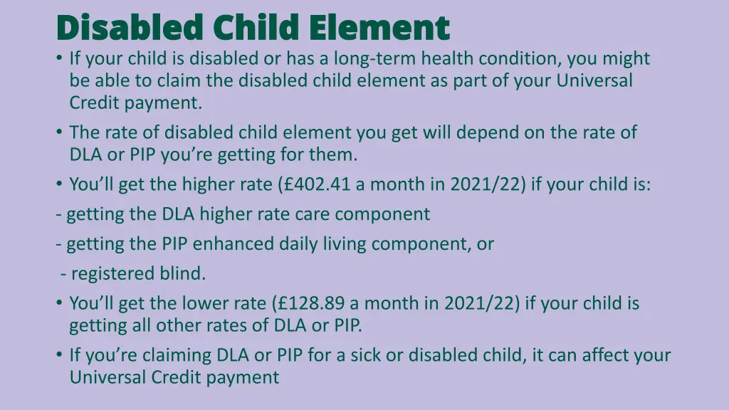 disabled child element disabled child element