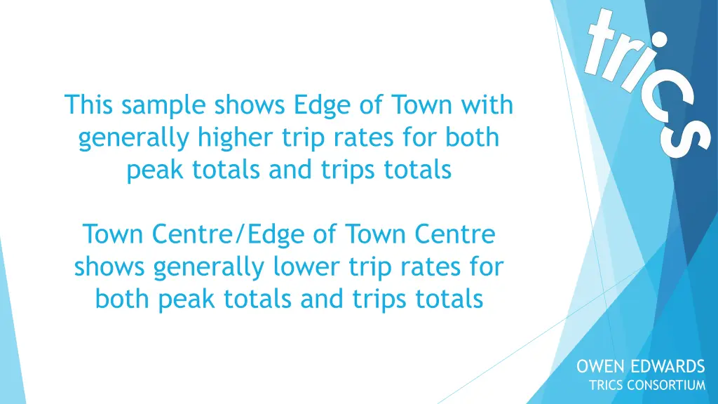 this sample shows edge of town with generally