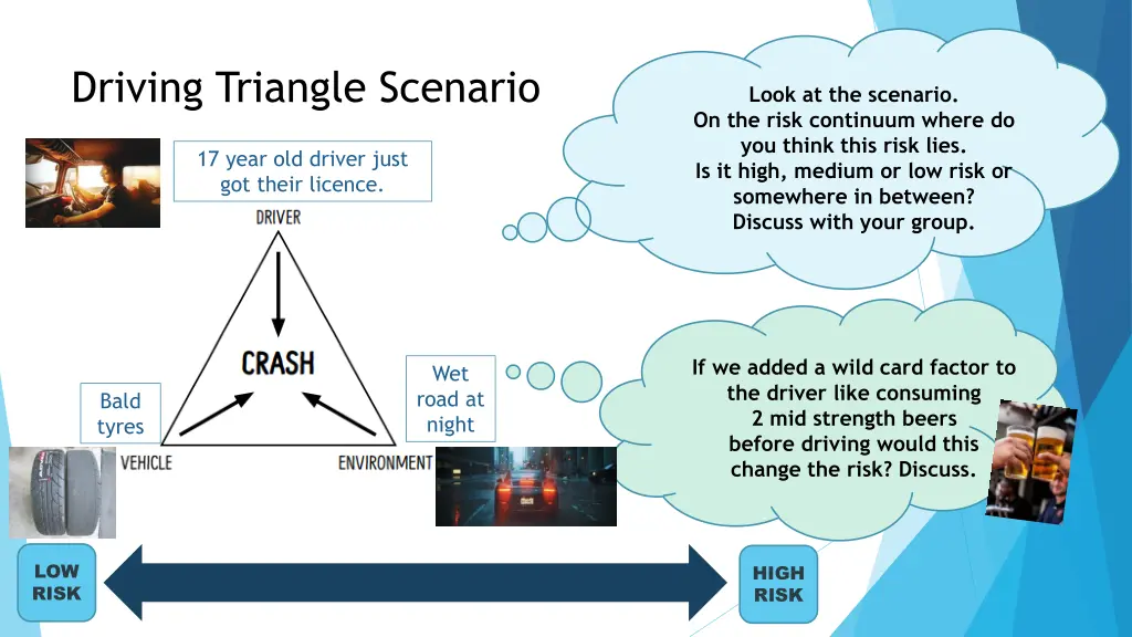 driving triangle scenario